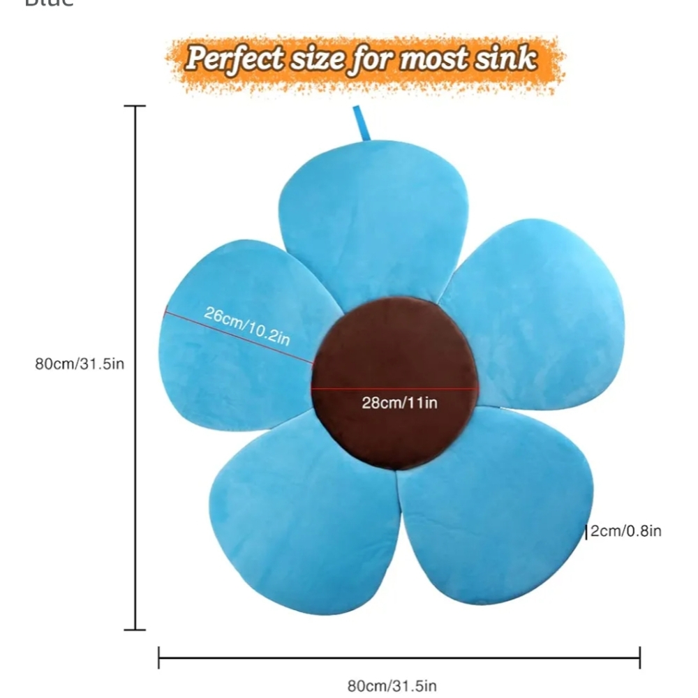 Flower Baby Bath Mat -Sink Bather